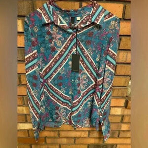 Women’s KUT From the Kloth Button up Blouse